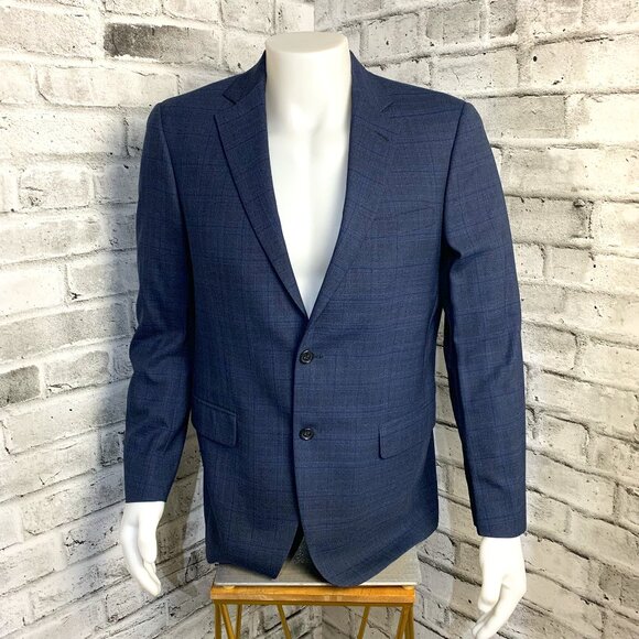 Hart Schaffner Marx Other - Hart Schaffner Marx Union Made Check Print 2 Button Blazer